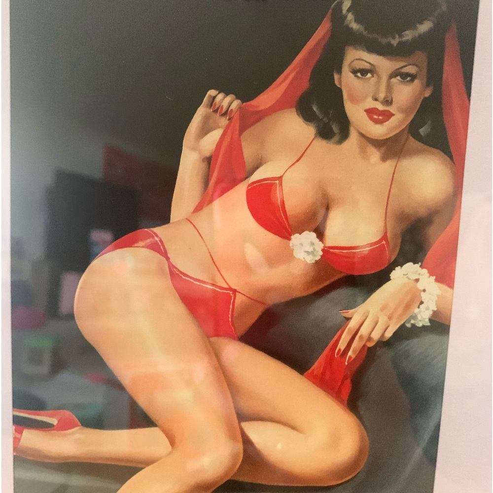 Pinup Art print by Peter Driben For Beauty Parade magazine